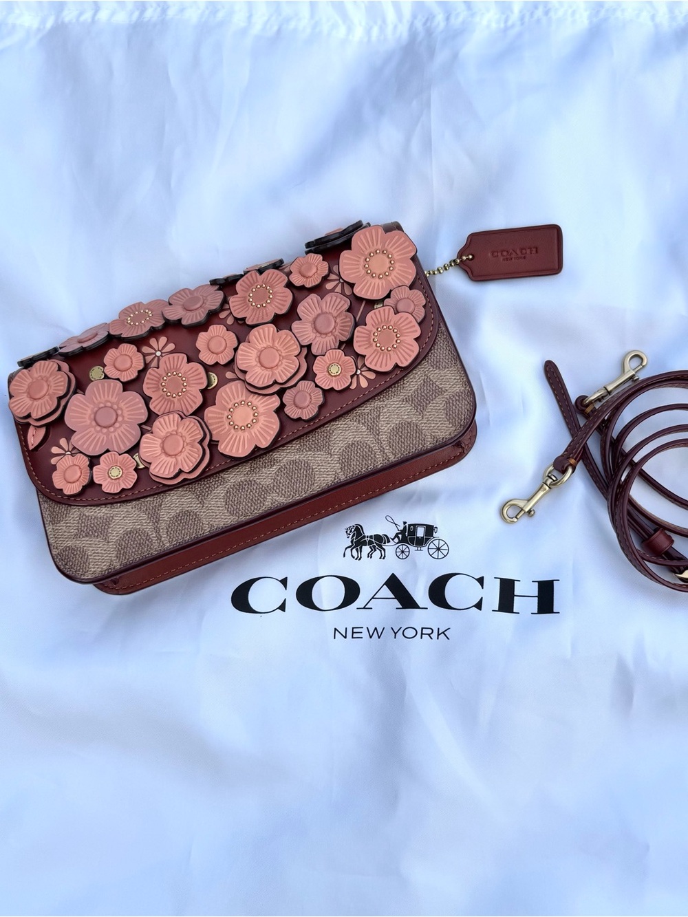 Coach Hayden Crossbody Bag
In Signature Canvas With Tea Rose